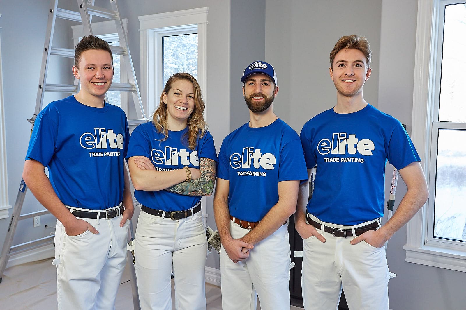 Lakeside Painting team of expert painters in Queenstown, New Zealand, ready to transform your home or business