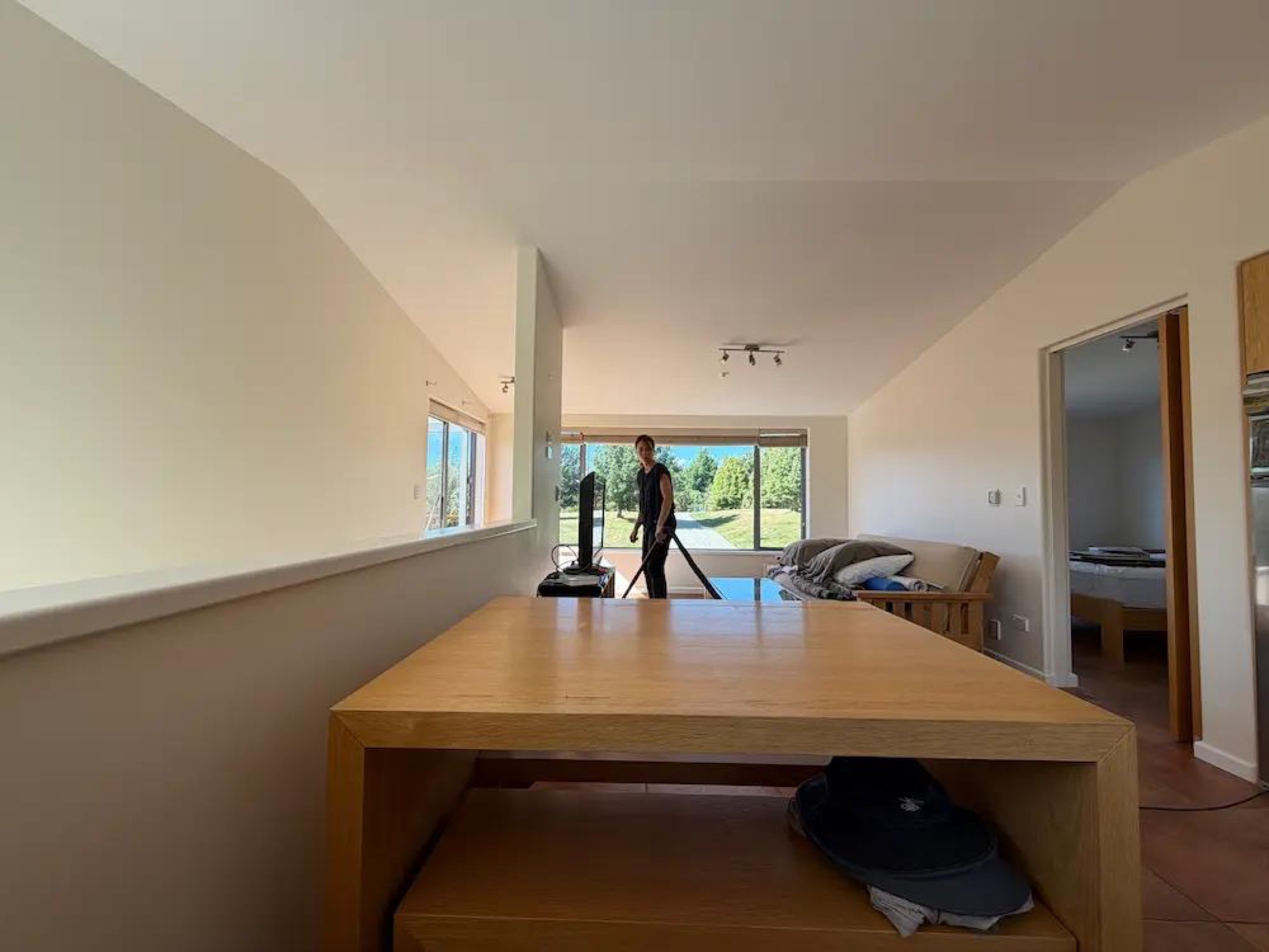 Flat Repaint in Wanaka - Process 2: Freshly Painted Open Plan Living Wanaka